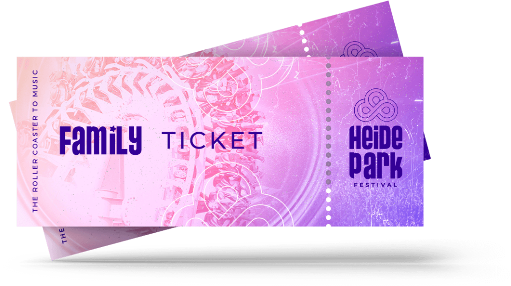 Family Ticket für das Heide Park Festival 2024